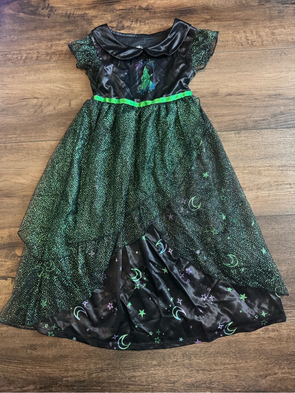 Wicked Elphaba costume nightgown dress size 4t